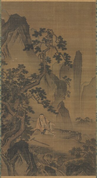 File:Dai Jin - The Hermit Xu You Resting by a Stream - 1974.45 - Cleveland Museum of Art.tiff
