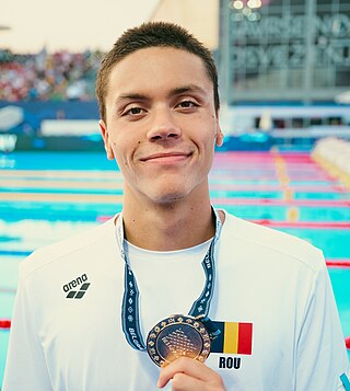 <span class="mw-page-title-main">David Popovici</span> Romanian swimmer (born 2004)