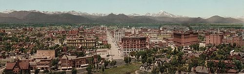 Colorado Denver: Történelem, Földrajz, Demográfia