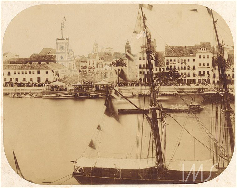 File:Desembarque da Família Imperial — Recife, 1859.jpg