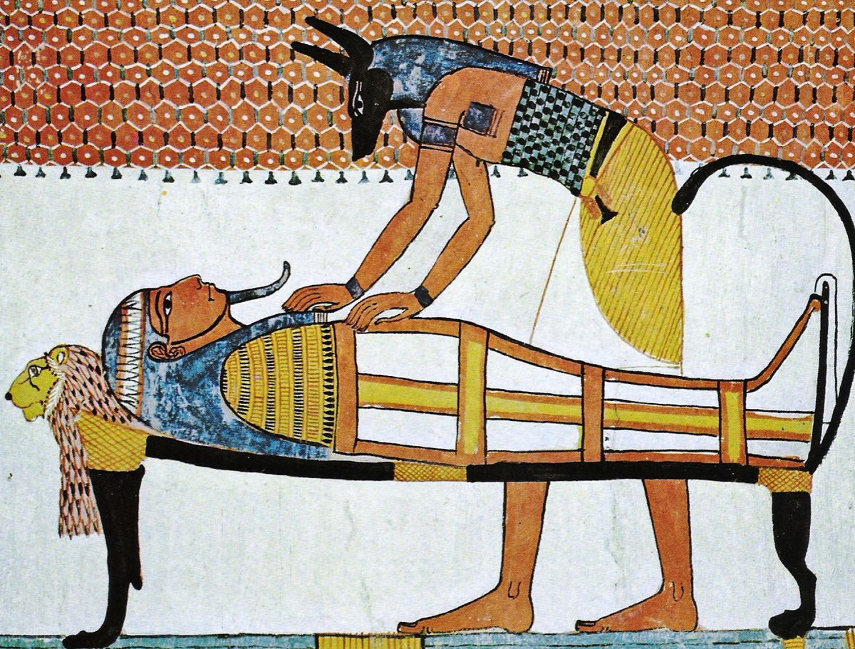 Рисунок на тему религия древних египтян