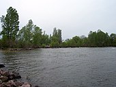 Dnepr-jokea Ver'hnodniprovskin kohdalla