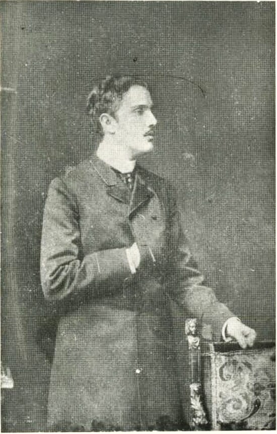 Prince Pedro Augusto in exile in Paris, 1890