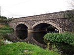 Donaghacloney Jembatan di atas Sungai Lagan - geograph.org.inggris - 607029.jpg