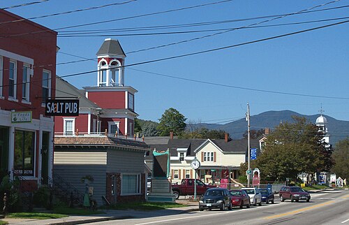 Buildings along Main Street