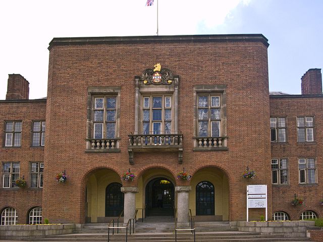 Dudley Council House, seat of Dudley Metropolitan Borough Council