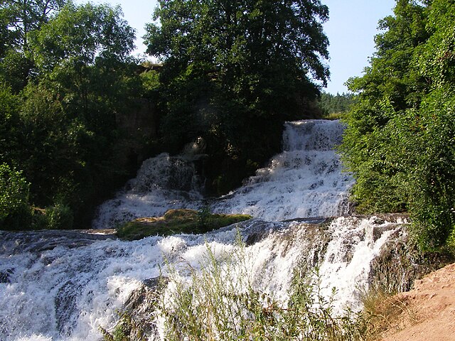 Dzhuryn Waterfall, one of the highest in Ukraine