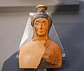 East Greek plastic aryballos - female bust - Firenze MAN 89423 - 02