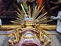 * Nomination Detail of the main altar in the abbey church in Ebrach. The lamb on the book with seven seals. --Ermell 08:09, 8 December 2019 (UTC) * Promotion  Support Good quality. --XRay 08:37, 8 December 2019 (UTC)