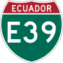 Miniatuur voor E39 (Ecuador)