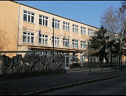 Az iskola épülete jelenleg (2024)
