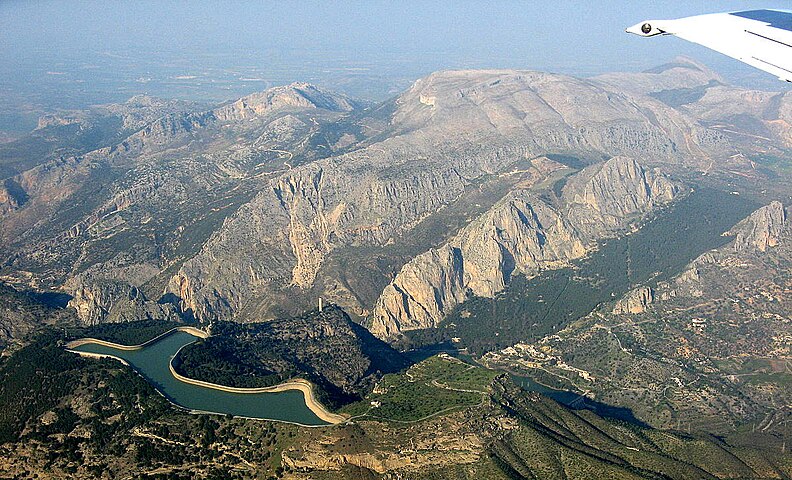 El Chorro (aerial view)