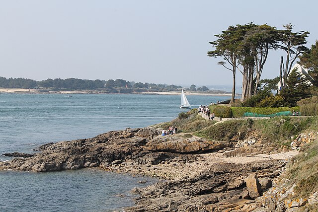 The Gulf of Morbihan is a popular sailing destination.