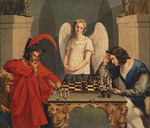 Faust und Mephisto beim Schachspiel 19Jh.jpg