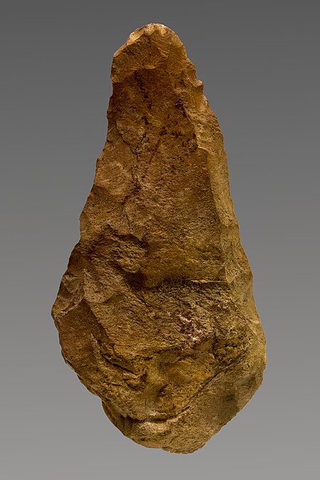 Faustkeil von Schnaitheim stone hand axe