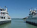 Ferry between Tihany and Szántód