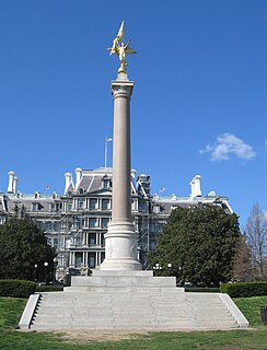 First Division Monument Military monument in Washington, D.C.