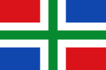 Flag of the Province of Groningen, The Netherlands