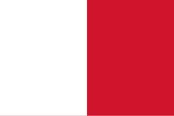 Flag of Mdina, Malta.svg