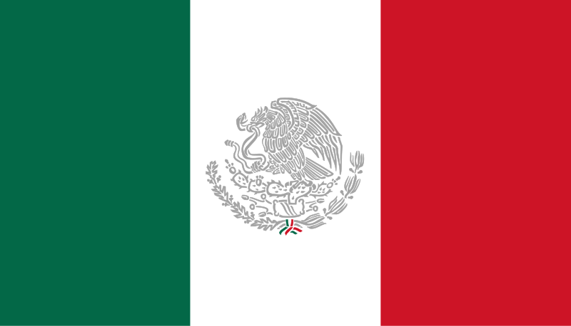 Download File:Flag of Mexico with Silver Arms.svg - Wikimedia Commons