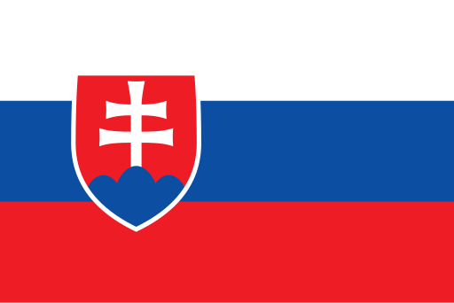 Slowakei Flagge. Flag of Slovakia