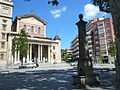 Català: Font de la Bonanova. Pl. Bonanova (Barcelona). Autor desconegut. Material: pedra. 1861. This is a photo of public art indexed in the cataloge Art Públic of Barcelona (Spain) under the code number 5804-1 (prefixed with territorial id: 08019/5804-1) Object location 41° 24′ 23″ N, 2° 08′ 01.61″ E  View all coordinates using: OpenStreetMap