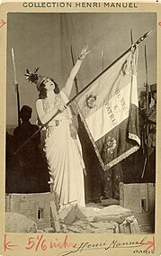 Marthe Chenal Marseilla abesten Alsaziako Lehen Mundu Gerran, 1917ko azaroa
