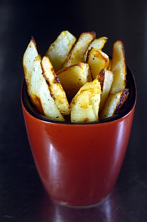 Oven-baked fries