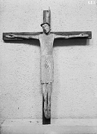Kristusskulpturen från 1100-talet.