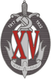 GPU 15-års jubilæum emblem.png