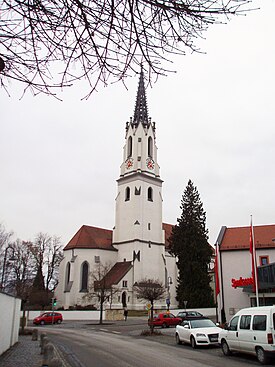 Gaimersheim im Landkreis Eichstätt Kath. Pfarrkirche.jpg