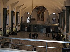 Interno della galleria Luigi Sturzo, adiacente al Municipio