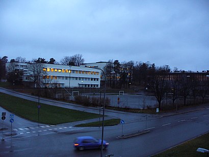 Vägbeskrivningar till Gångsätra Gymnasium (B) med kollektivtrafik