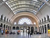 Gare de l'Est sett inifrån