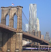 Brooklyn Bridge en de Beekman Tower