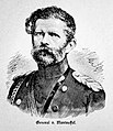 Edwin von Manteuffel, mareșal de câmp.  A cucerit Amiens în noiembrie 1870. A învins și a încercuit armata generalului Bourbaki, care și-a găsit adăpost cu armata sa în Elveția pentru a scăpa de capturare.