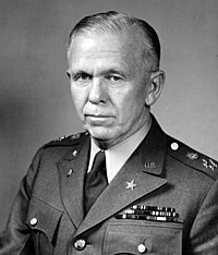 U.S. Army Chief of Staff General George C. Marshall George Catlett Marshall, general of the US army.jpg