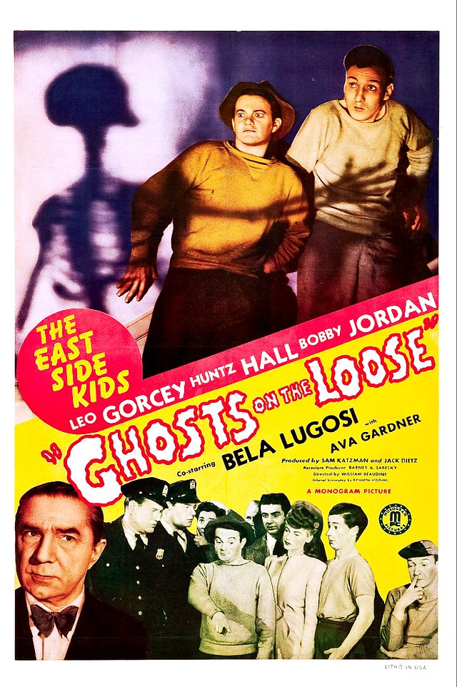 Description de l'image Ghosts on the Loose FilmPoster.jpeg.