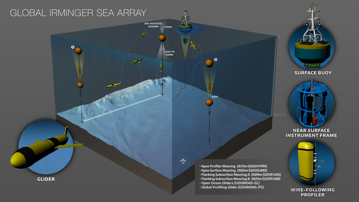 Vast array. Акустический гидролокатор. Ocean Glider Network.