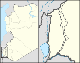 (Voir situation sur carte : plateau du Golan)