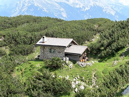 GrAhrnspitze Arnspitzhütte 2013 07