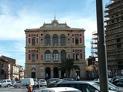 piazza centrale di Grammichele