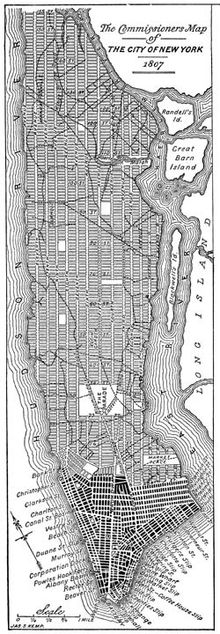 An 1807 grid plan of Manhattan Grid 1811.jpg