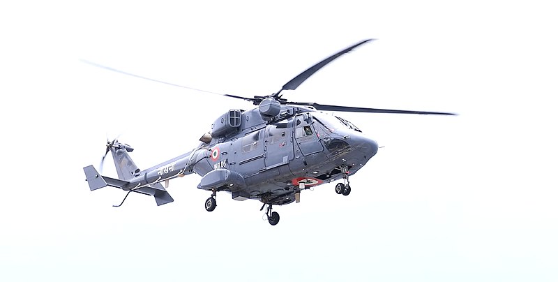 File:HAL Dhruv of Indian Navy during an exercise in Indian Ocean.jpg