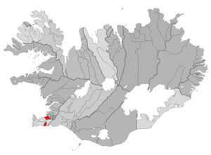 哈布纳菲厄泽在冰岛的位置