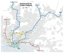 Hamburger Hochbahn - Linienplan (mit Tunnels).png