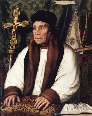 <span class="mw-page-title-main">William Warham</span> Archbishop of Canterbury from 1503 to 1532