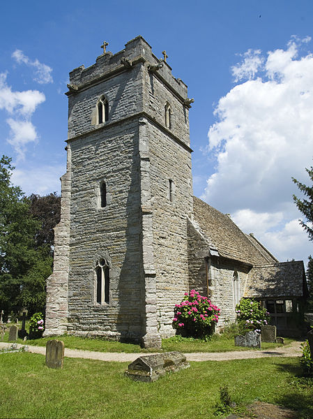 St Mary's parish church in Hasfield, Gloucestershire