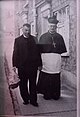 Fr Hugh Healy (RIP) with Bishop Petit (1973 RIP)