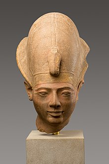 Tête d'une statue d'Amenmesse, Metropolitan Museum of Art